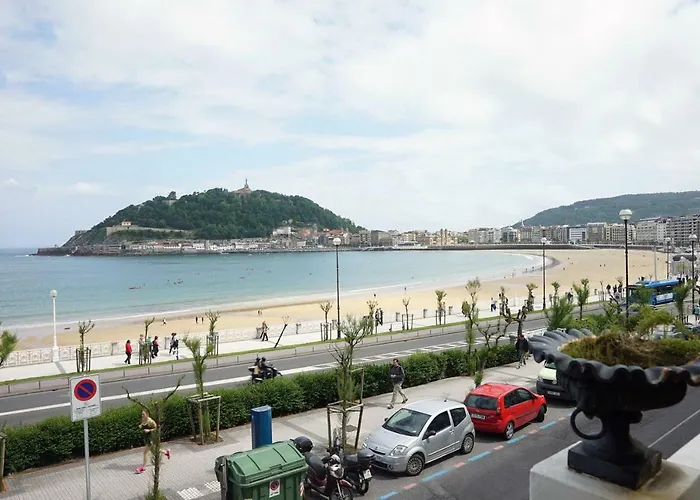 شقة Breathtaking Terrace Views In Luxury - By Www,sansebastianapartments,es *